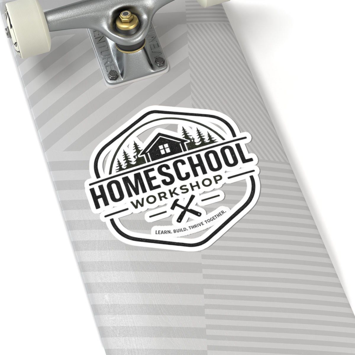 Homeschool Workshop: Workshop Logo Sticker - 4LibertyShop.com
