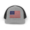 Betsy Ross Flag Snapback Trucker Cap — 250th Anniversary Vintage 13-Star American Flag Hat - 4LibertyShop.com