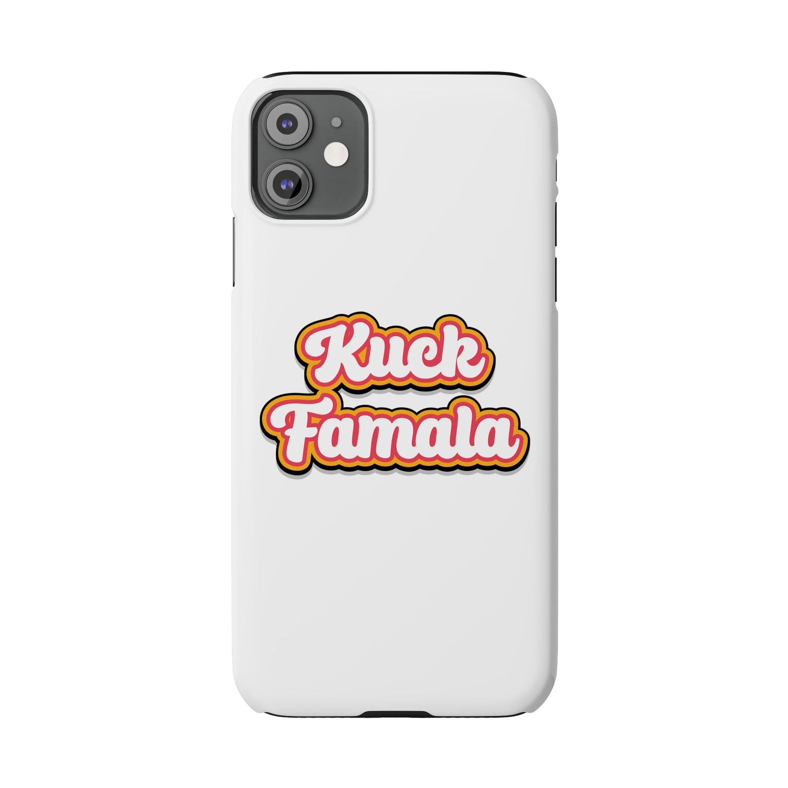 Kuck Famala iPhone Case