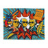 Pop Art Founding Fathers Fleece Blanket