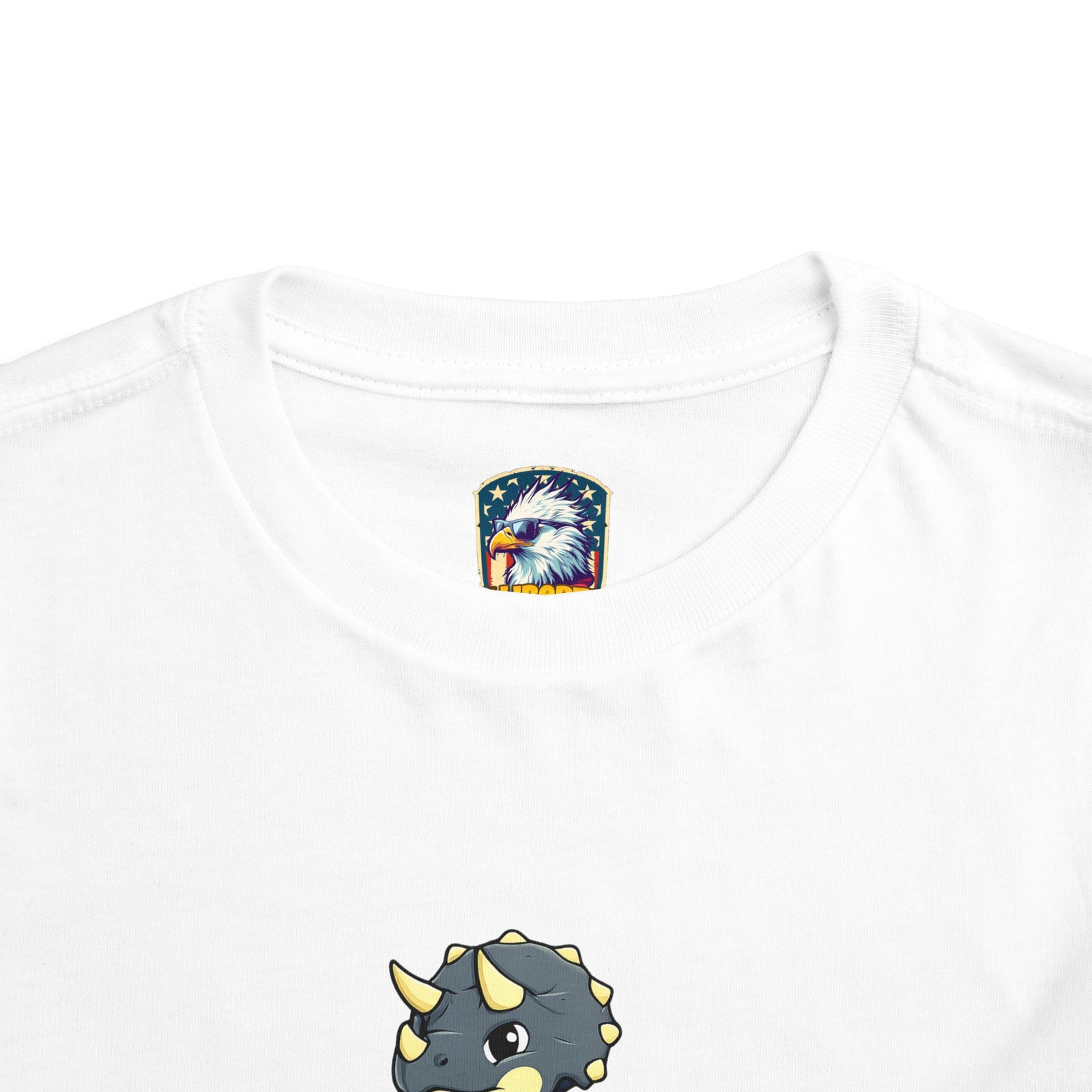 Founding Dinos – Tricera-Adams Toddler Tee - 4LibertyShop.com