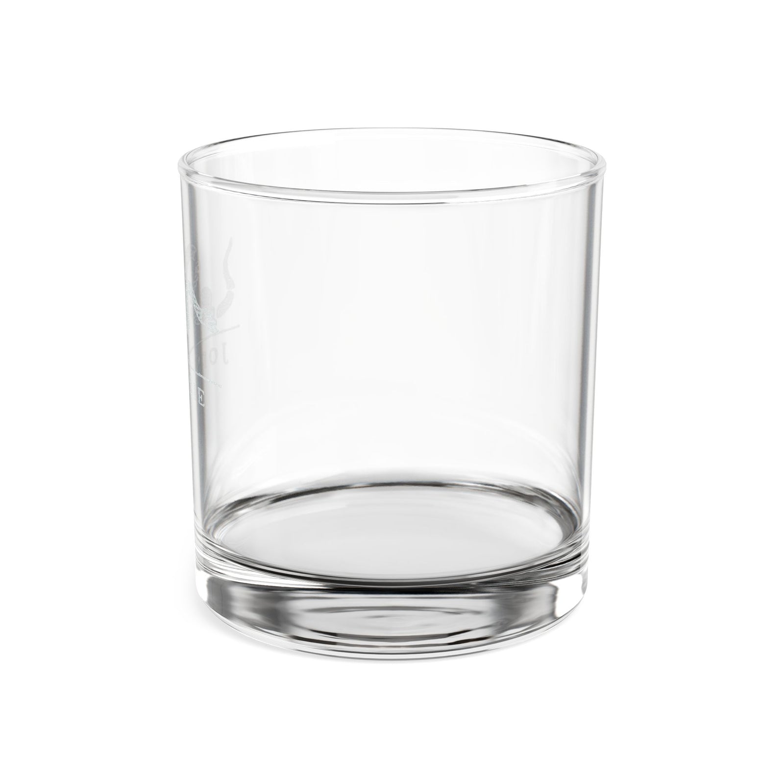 Engraved 'Join or Die' Whiskey Glass — 10.5 oz Classic Rocks Glass