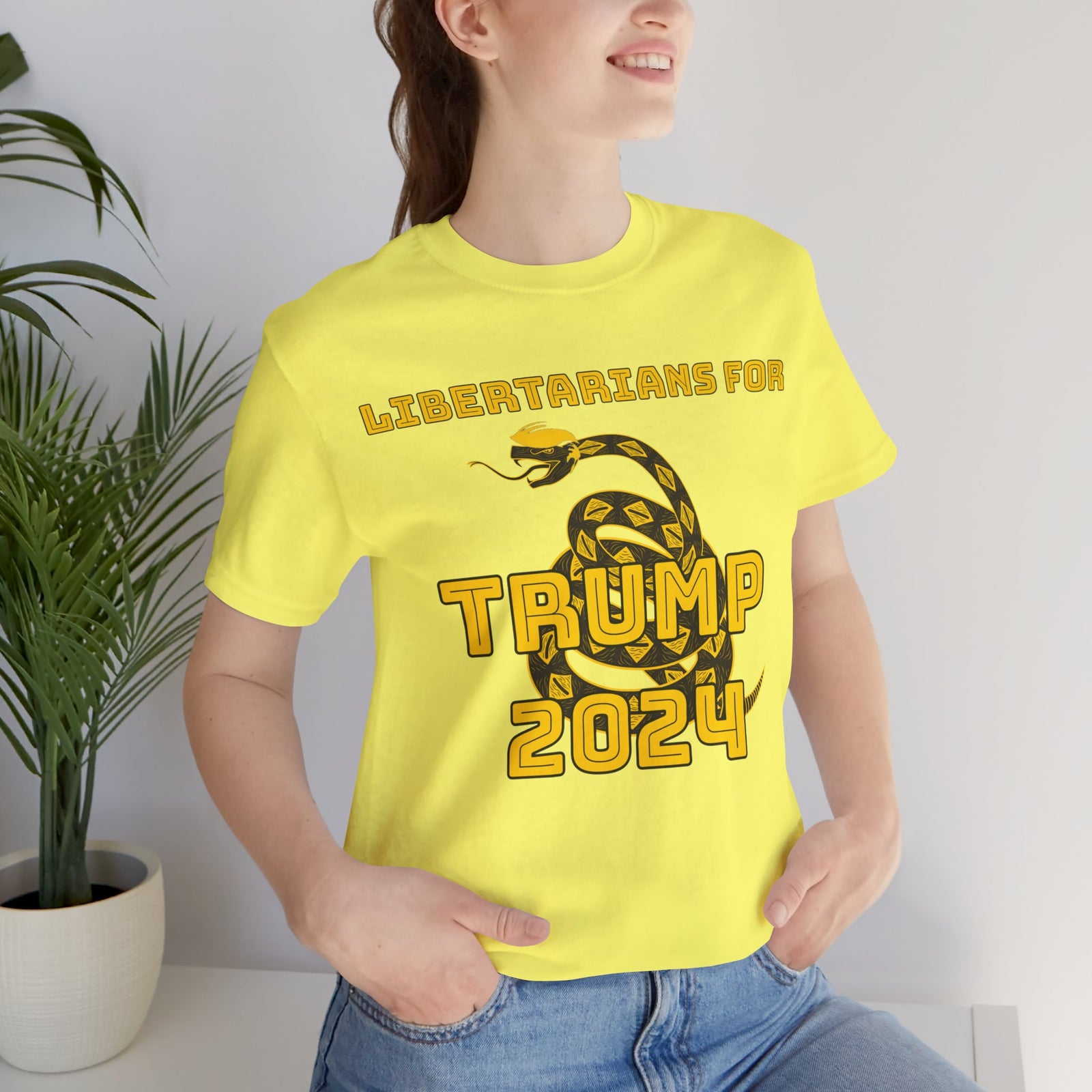 Libertarians For Trump Gadsden Tee