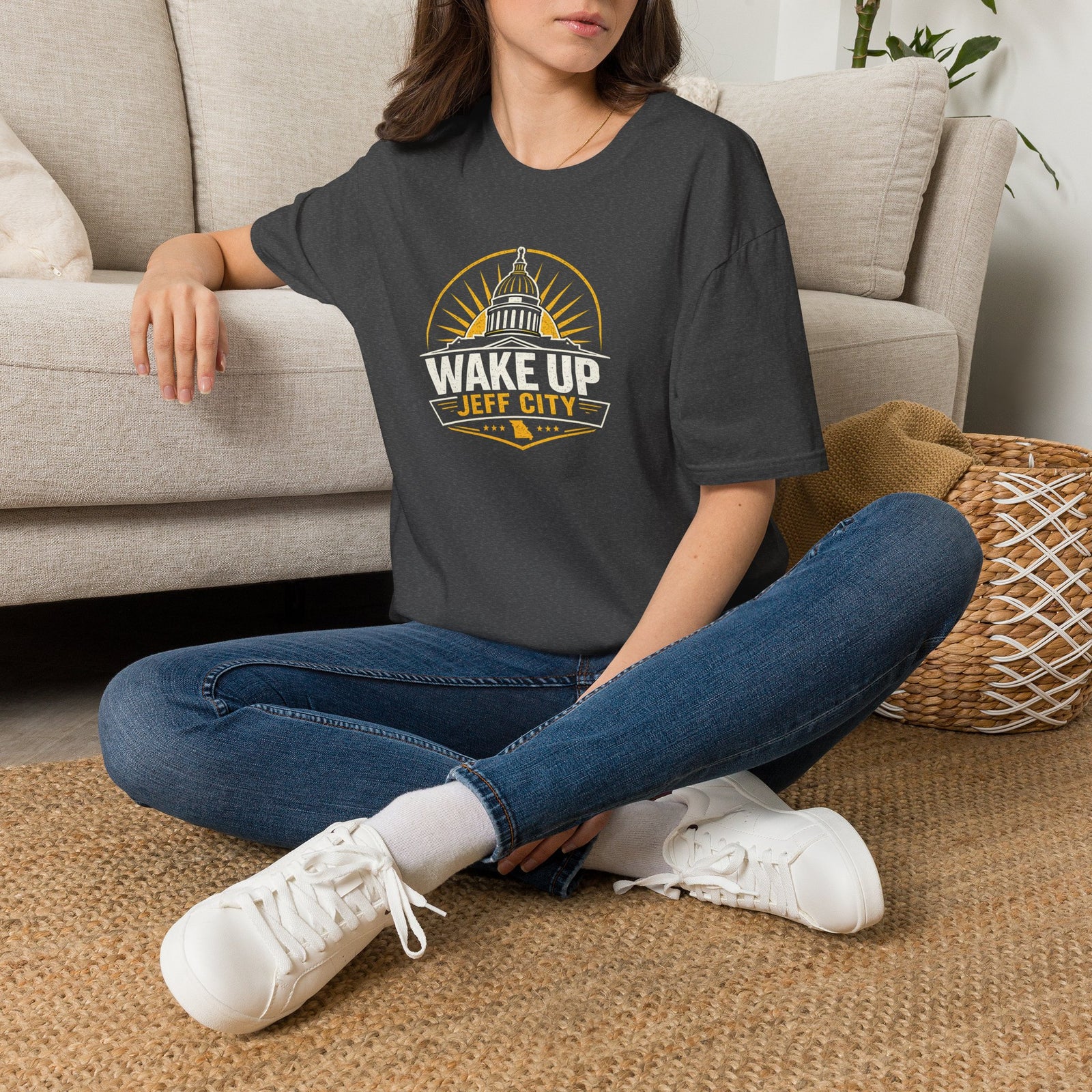 Wake Up Jeff City: The Wake Up Jeff City T-Shirt - 4LibertyShop.com