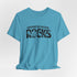 Homeschool Workshop: Homeschool Rocks T-Shirt – Retro Floral 'Homeschool Rocks' Tee for Homeschooling Parents & Teachers - 4LibertyShop.com