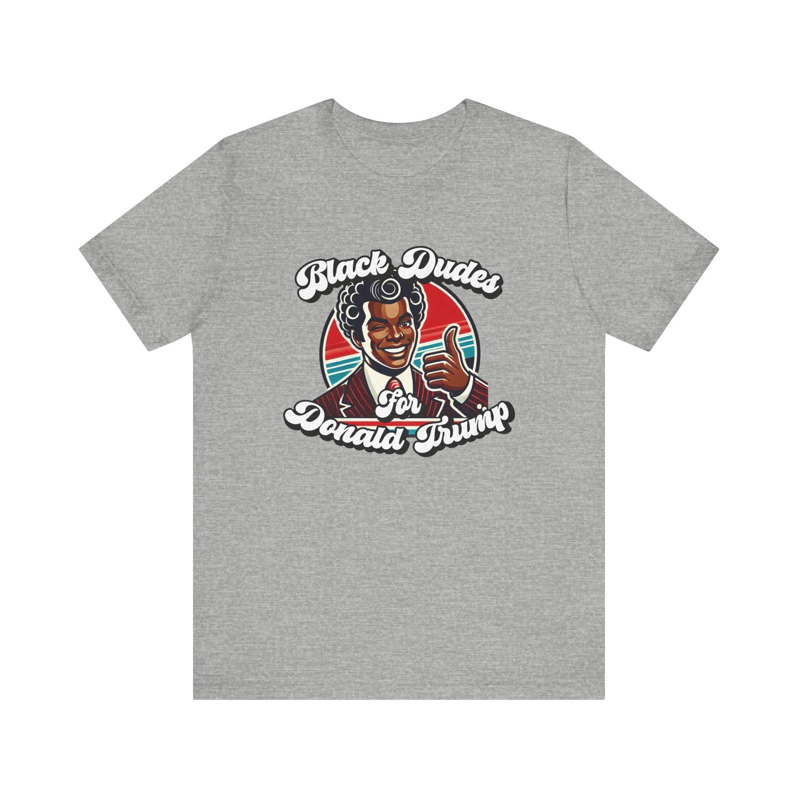 Black Dudes for Donald Trump Short Sleeve Tee