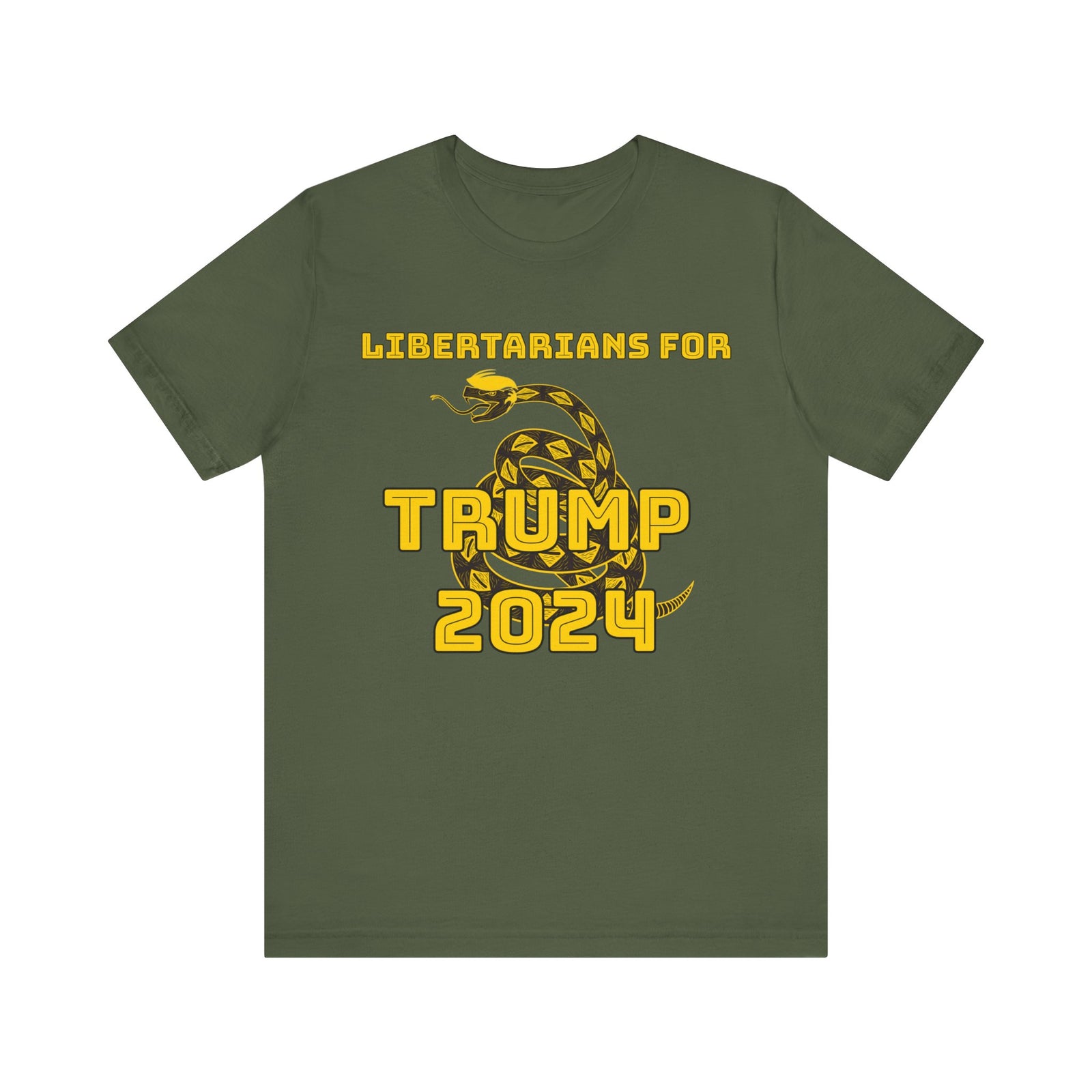 Libertarians For Trump Gadsden Tee