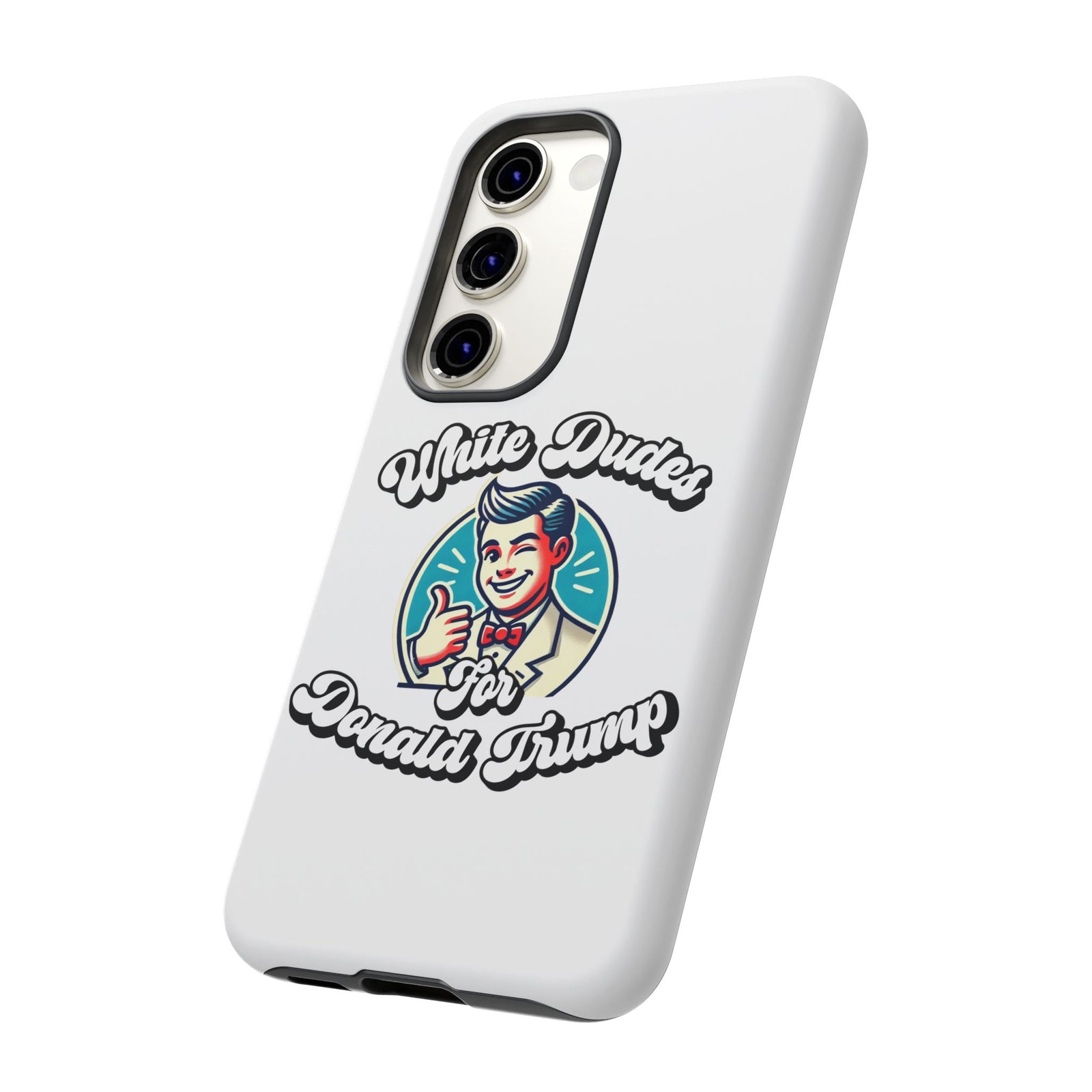 White Dudes for Donald Trump Phone Case