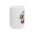 4Liberty Network Patriotic Eagle Mug – Cool Sunglasses Bald Eagle Ceramic Coffee Cup (11oz, 15oz) - 4LibertyShop.com
