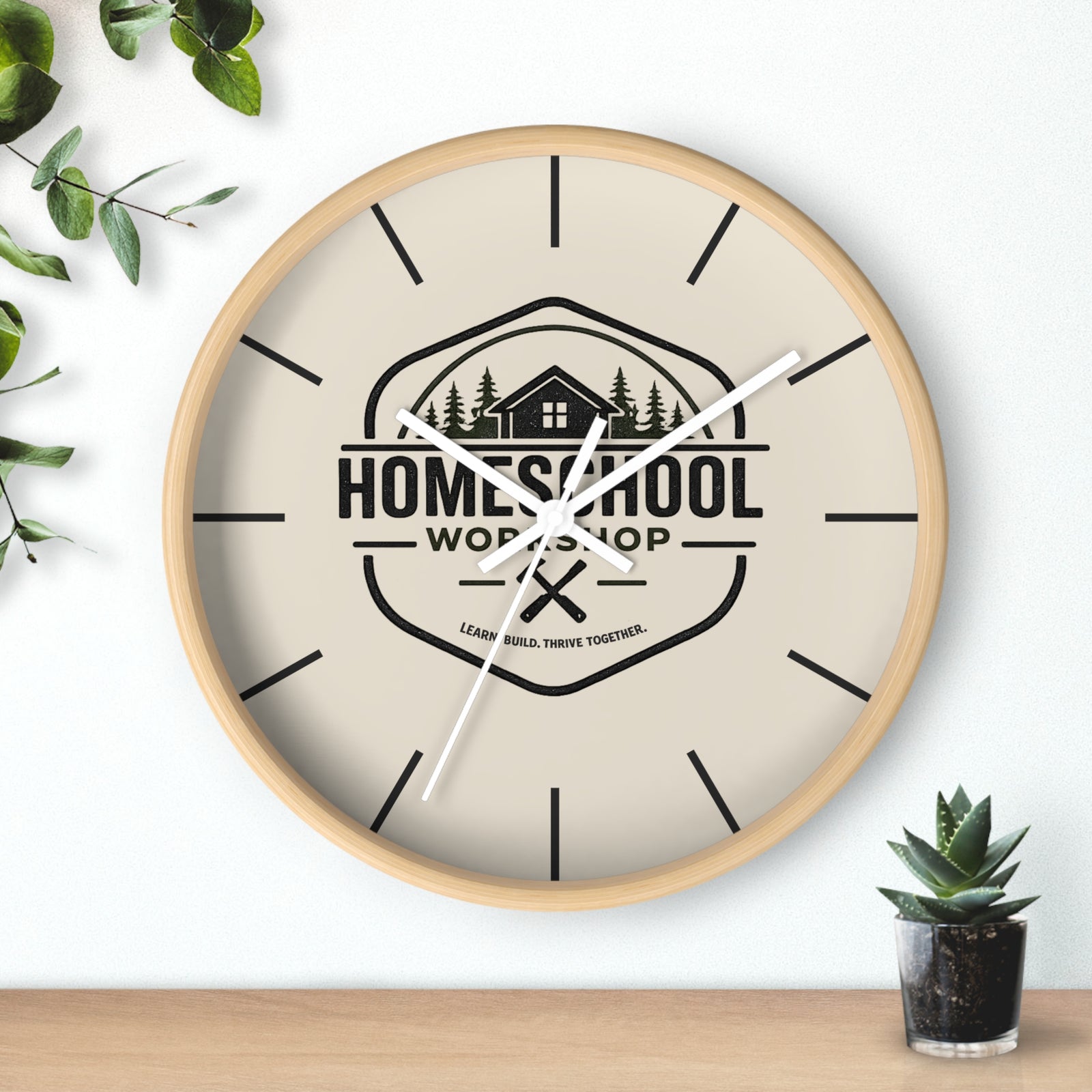 Homeschool Workshop: Workshop Wall Clock - 4LibertyShop.com