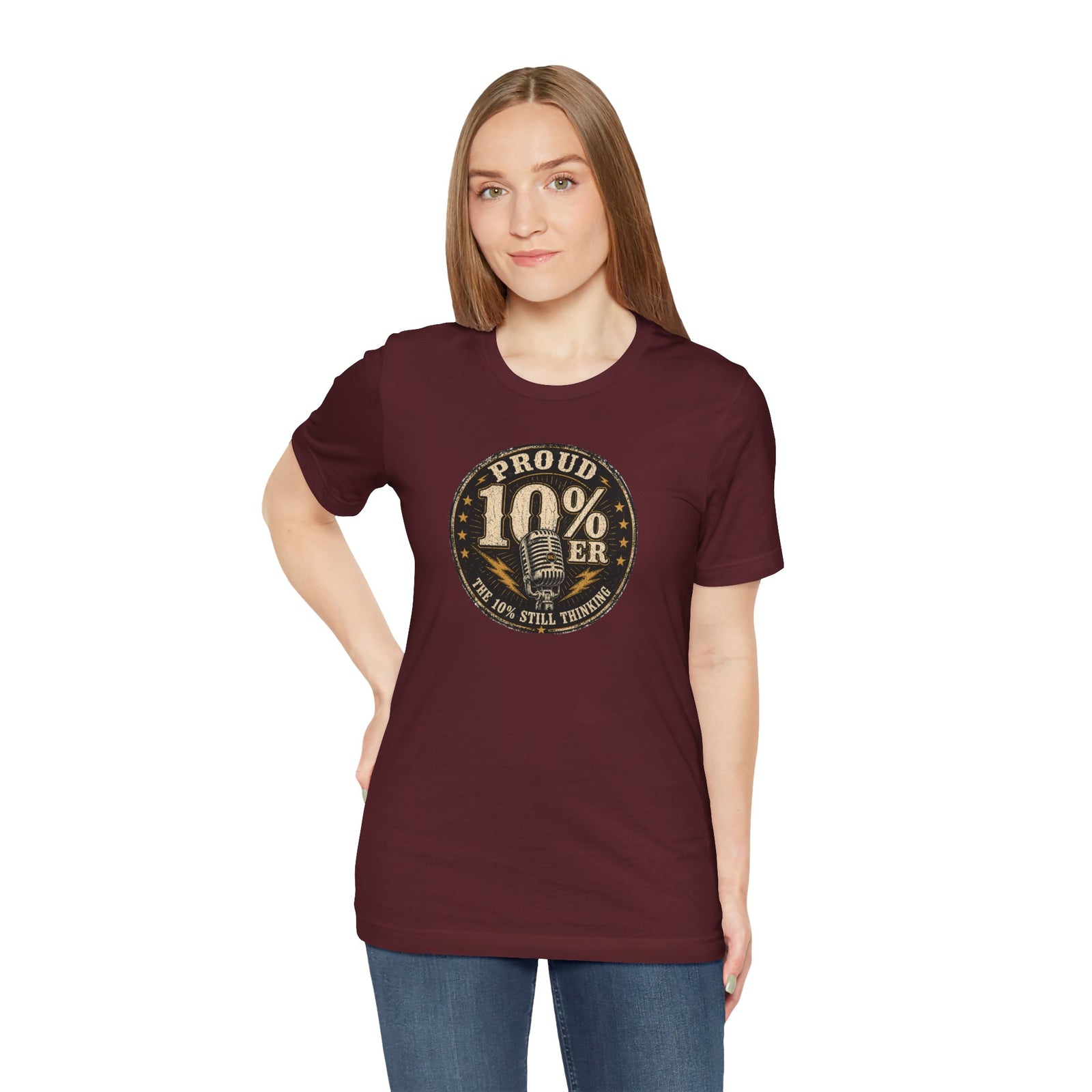 Walton & Johnson: Proud 10%er T-Shirt - 4LibertyShop.com