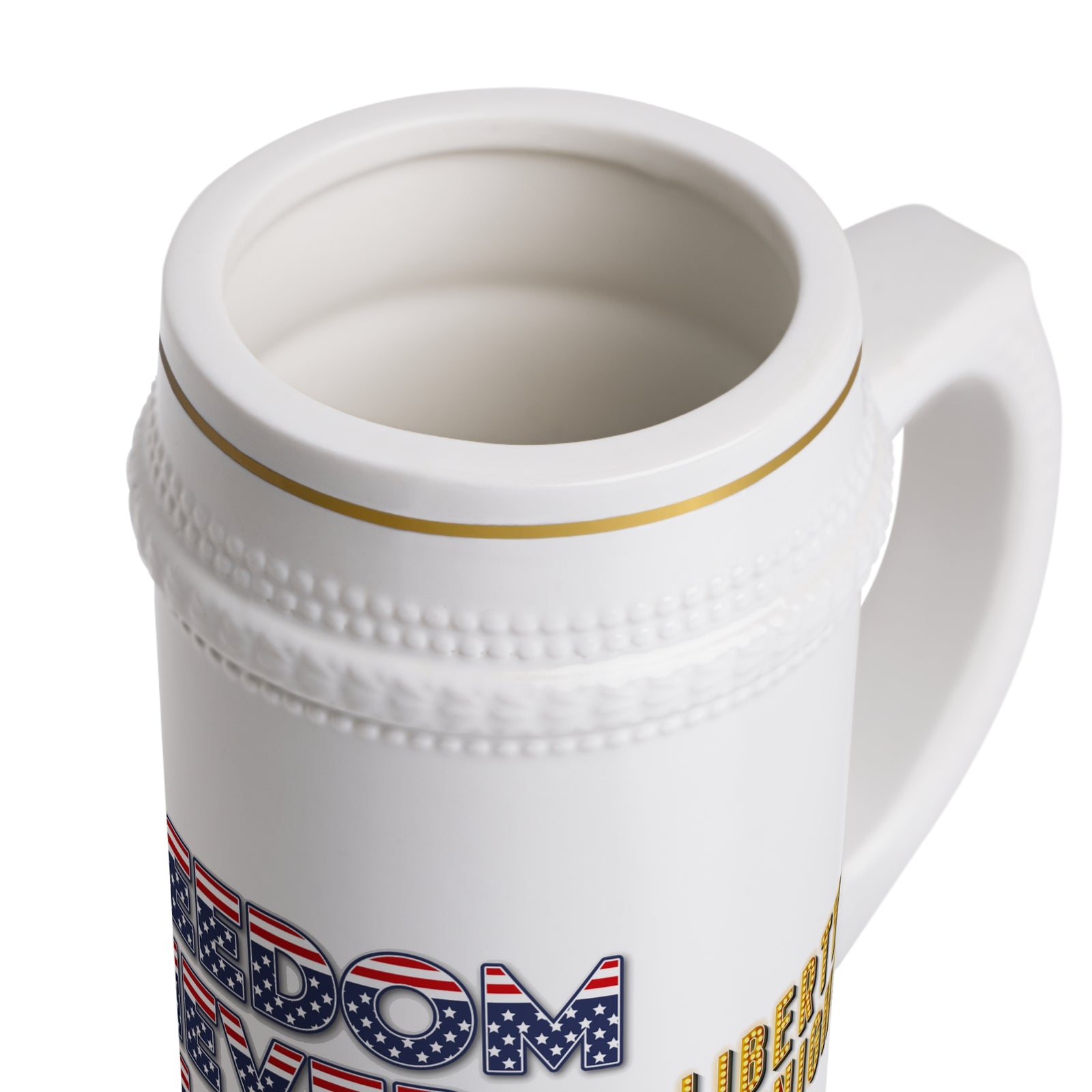 Freedom Never Sleeps Beer Stein Mug