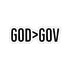 God > Gov Stickers