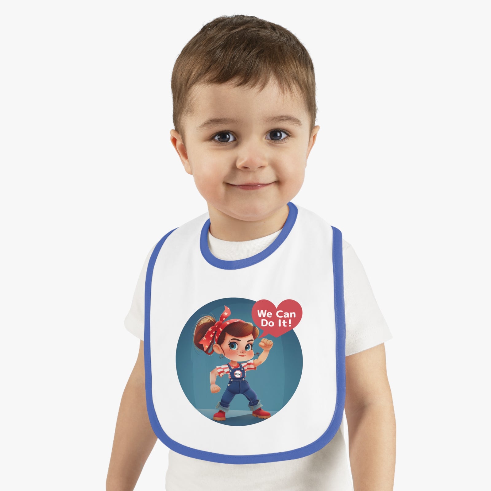 Rosie The Riveter Jersey Bib