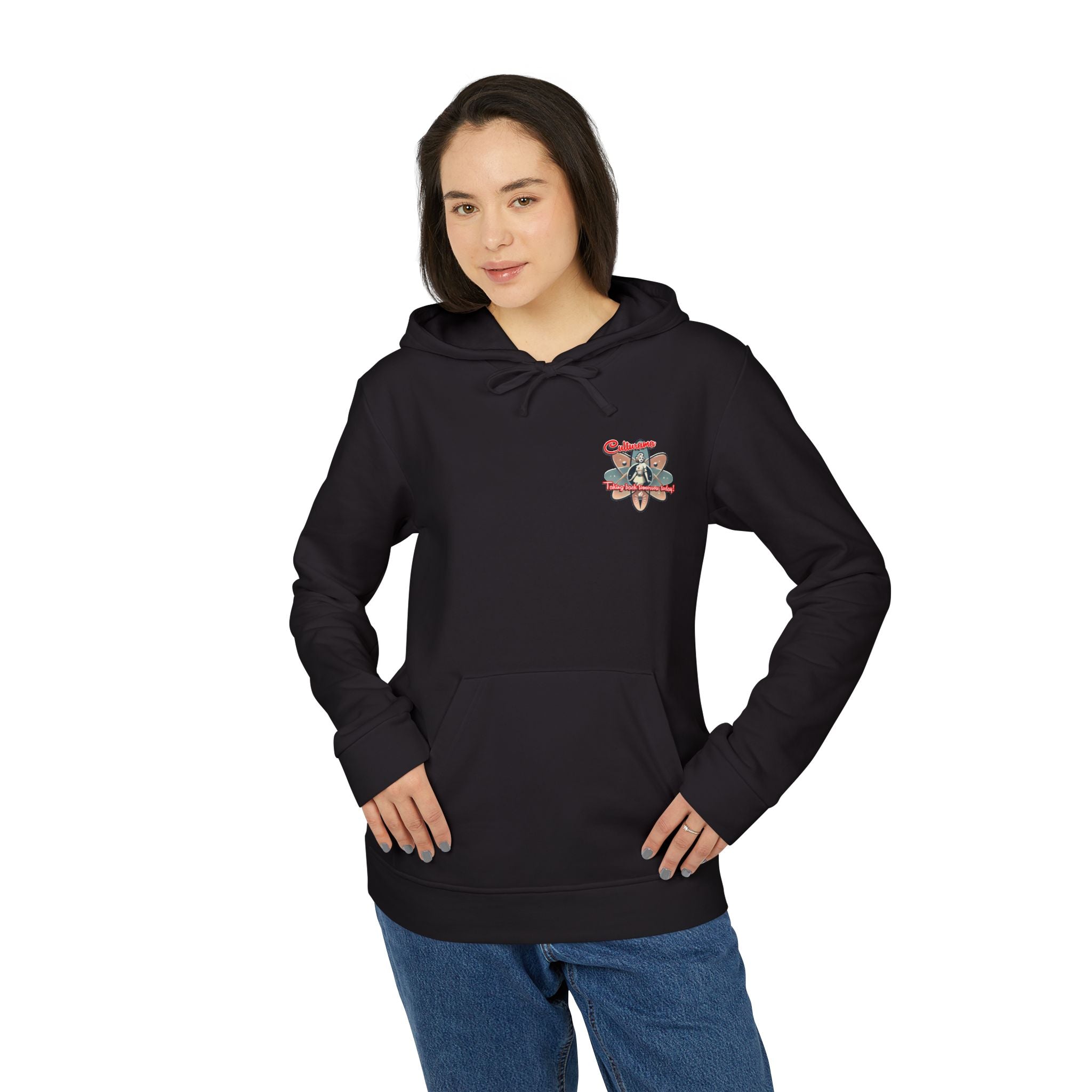 Culturama "Taking Back Tomorrow... Today!" Adidas Unisex Fleece Hoodie