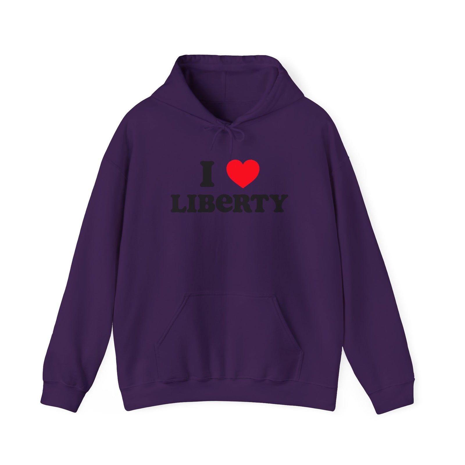 Judge Nap: I Heart Liberty Unisex Heavy Blend™ Hooded Sweatshirt