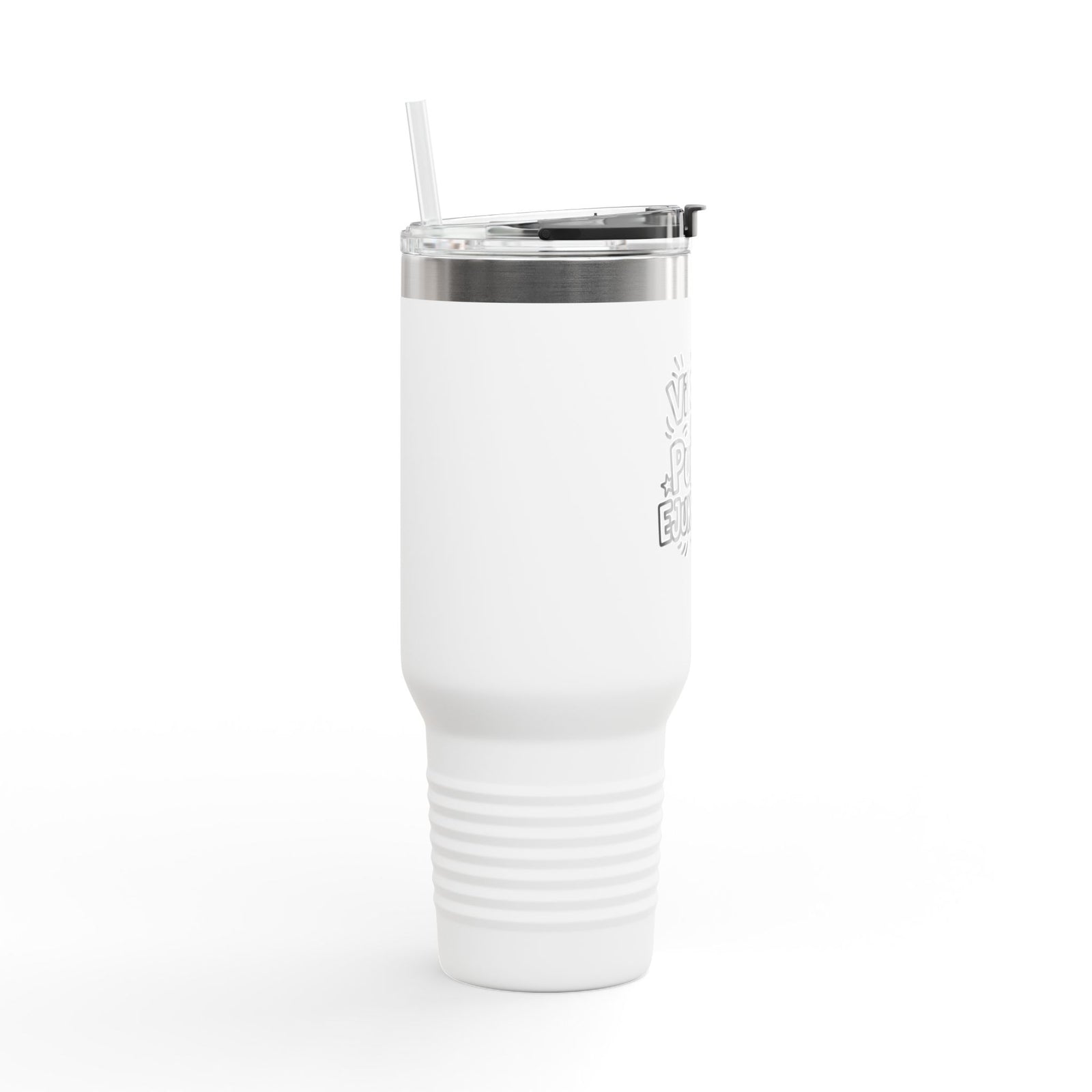 Walton & Johnson: Publik Ejukayshun Tumbler, 40oz