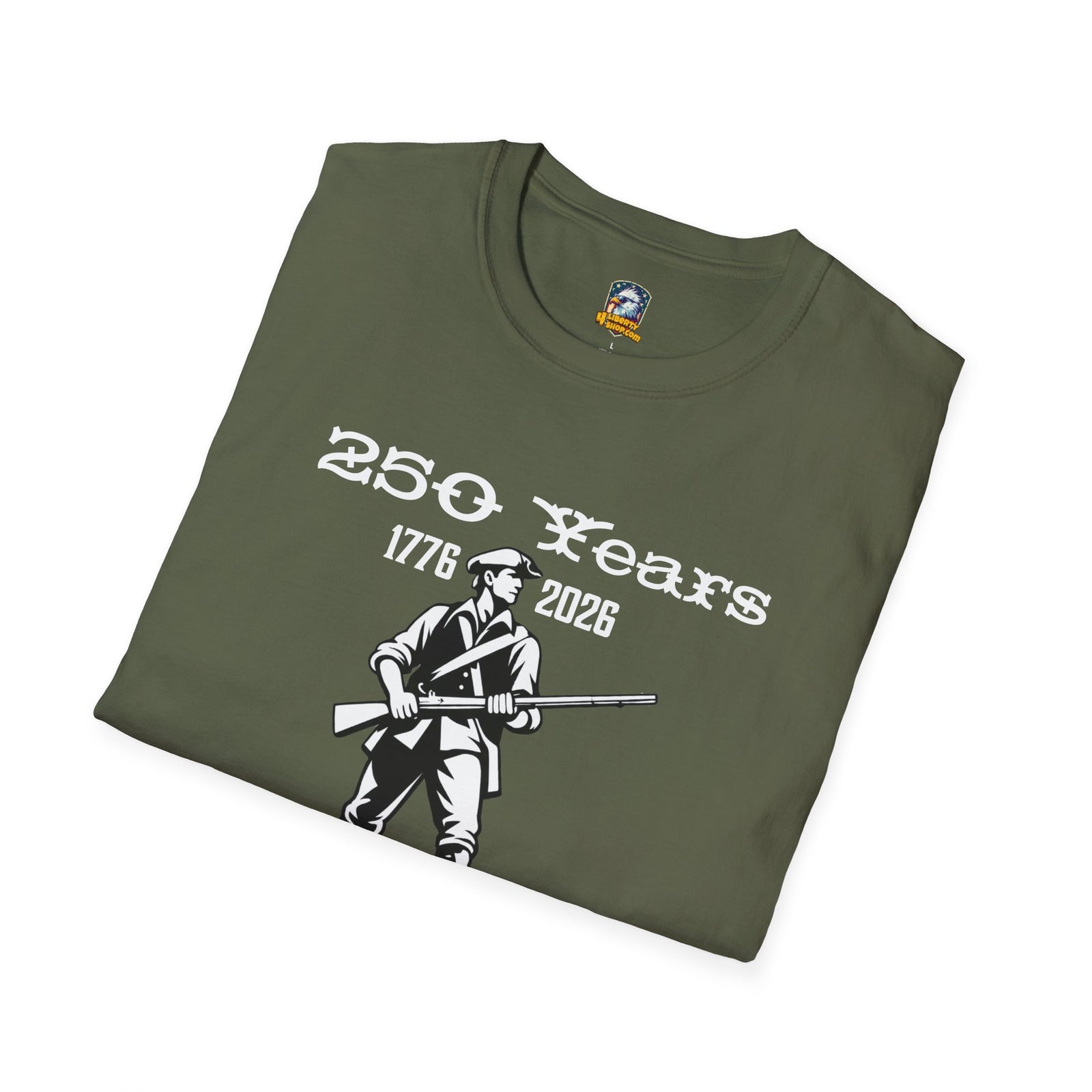 Walton & Johnson 250 Years Still Free T-Shirt — Revolutionary Patriot Tee (1776–2026) - 4LibertyShop.com