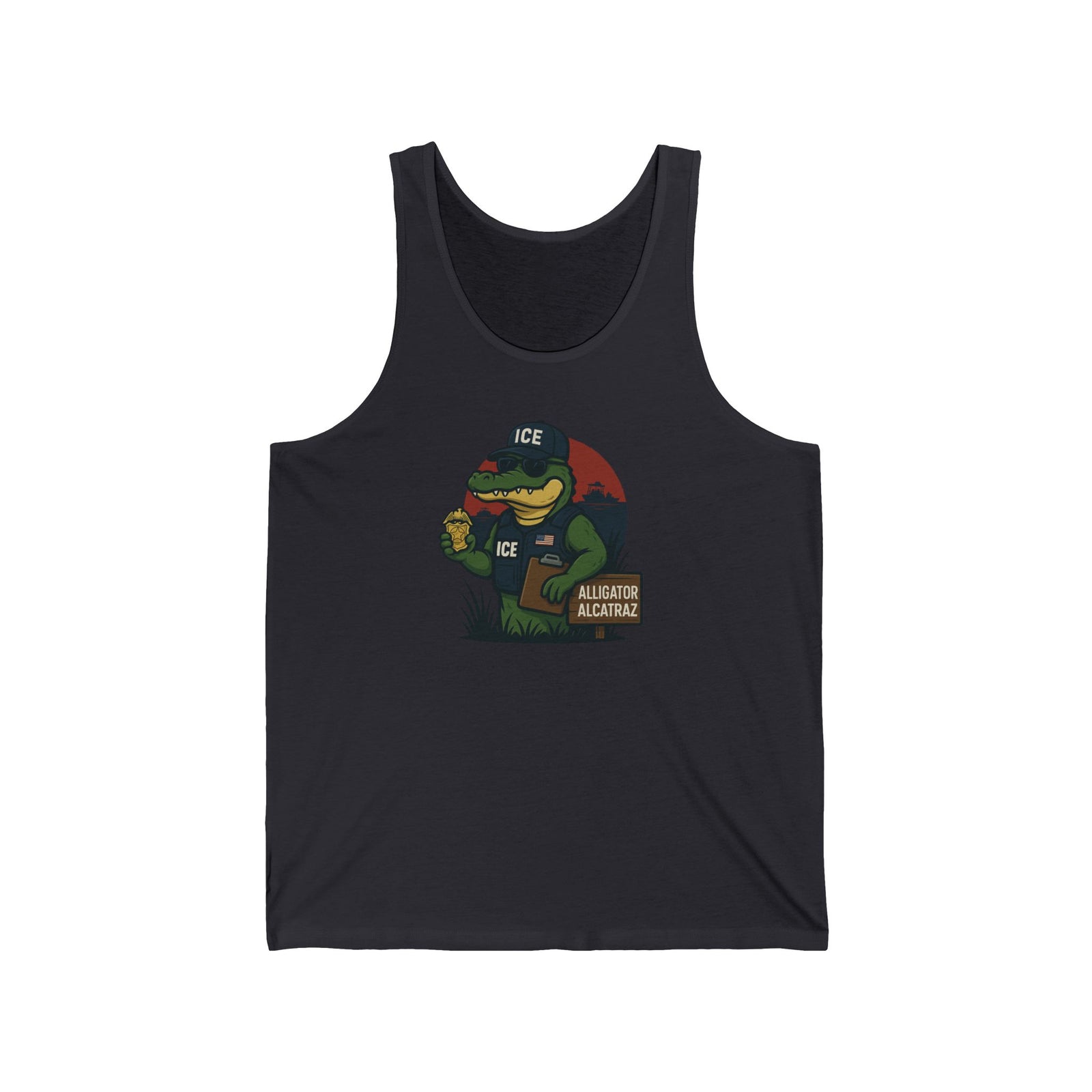 Alligator Alcatraz Tank Top