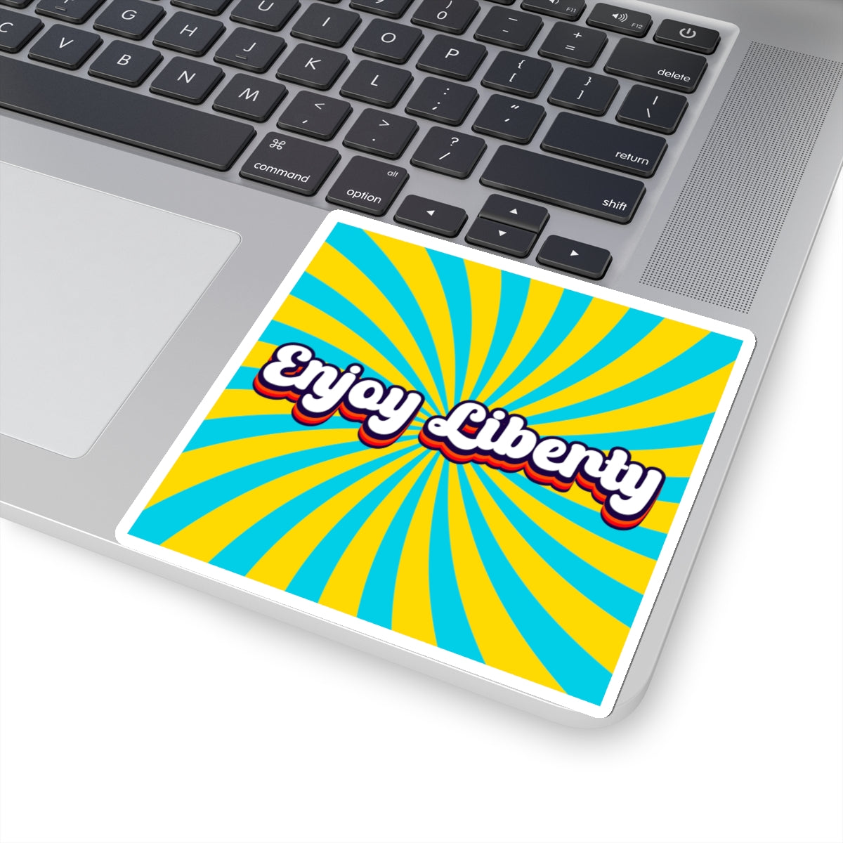 Enjoy Liberty Kiss-Cut Stickers