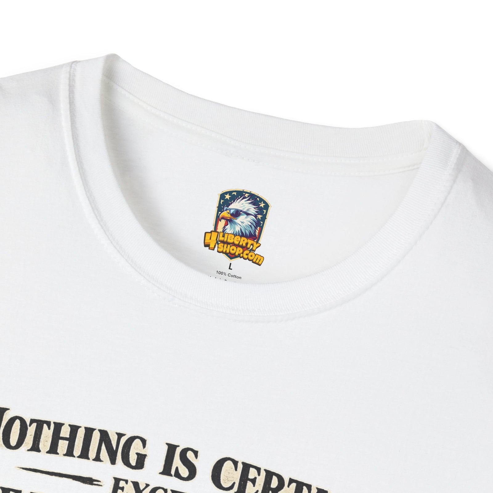 Benjamin Franklin Quote T-Shirt — 