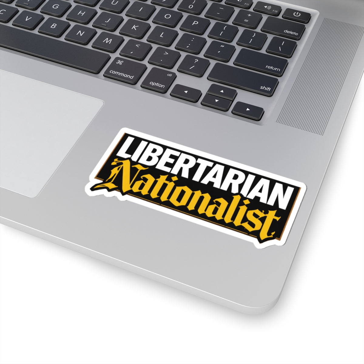 Libertarian Nationalist Sticker — Political Laptop Decal - 4LibertyShop.com