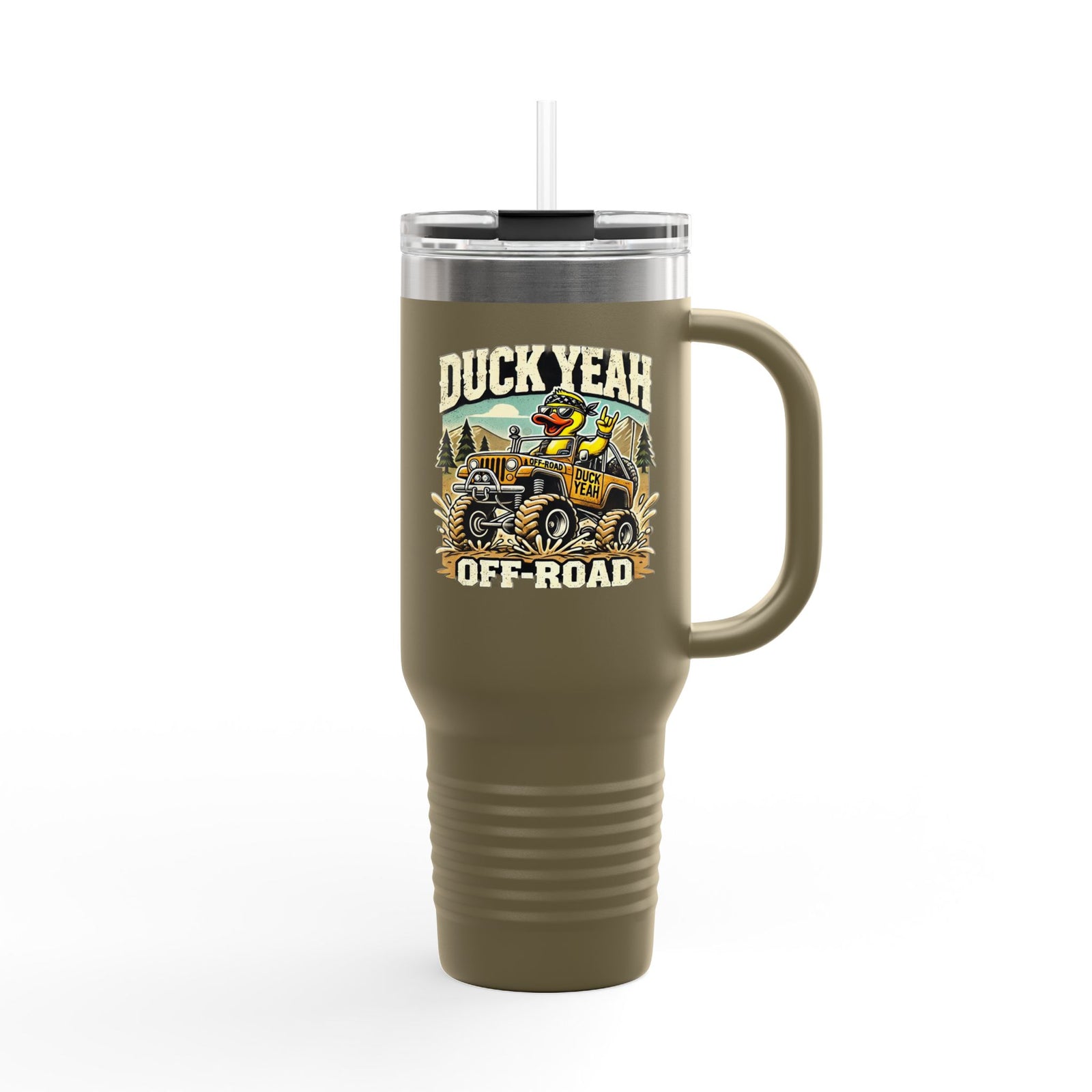 Walton & Johnson: Duck Yeah Off-Road 40oz Tumbler