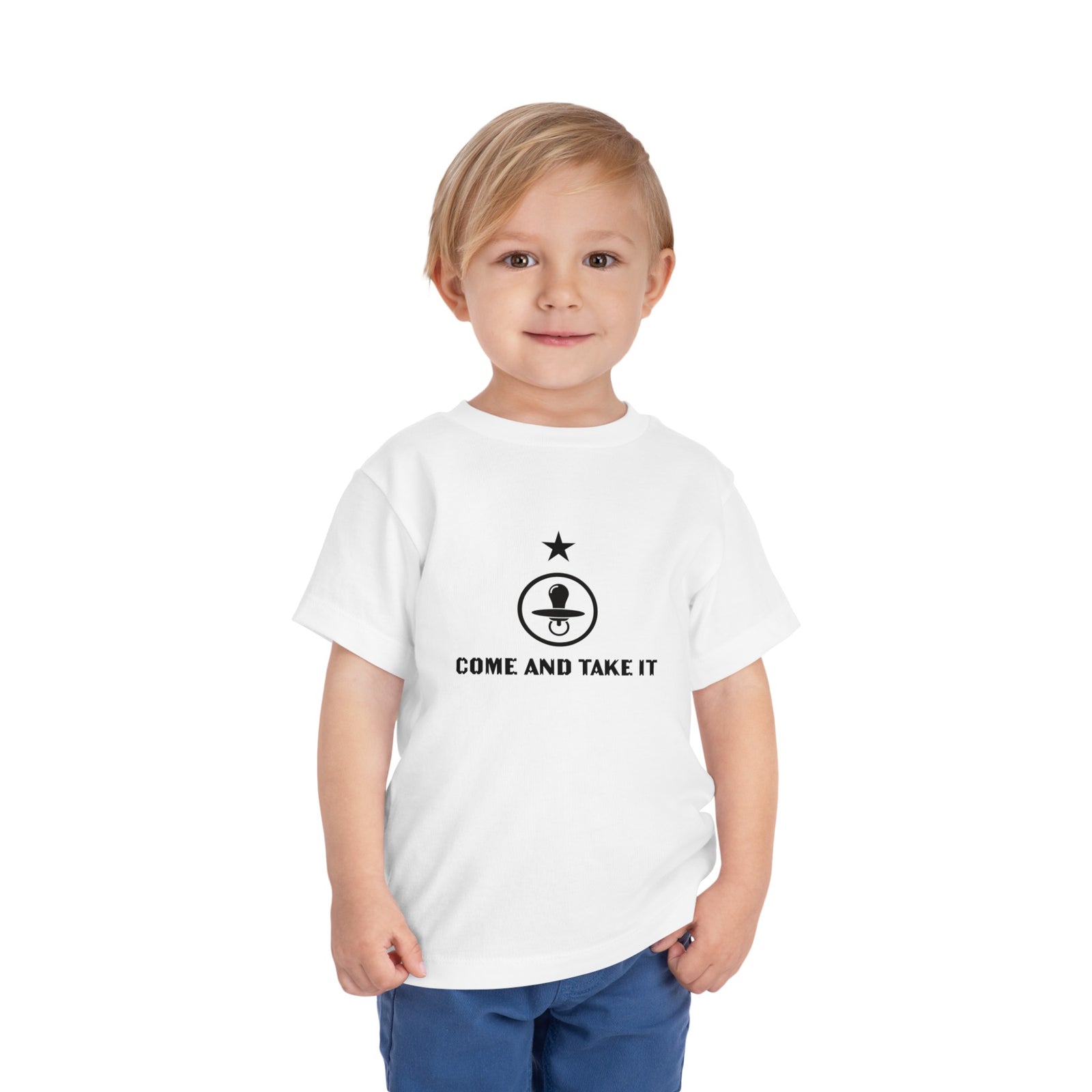 'Come and Take It Pacifier' Toddler Tee