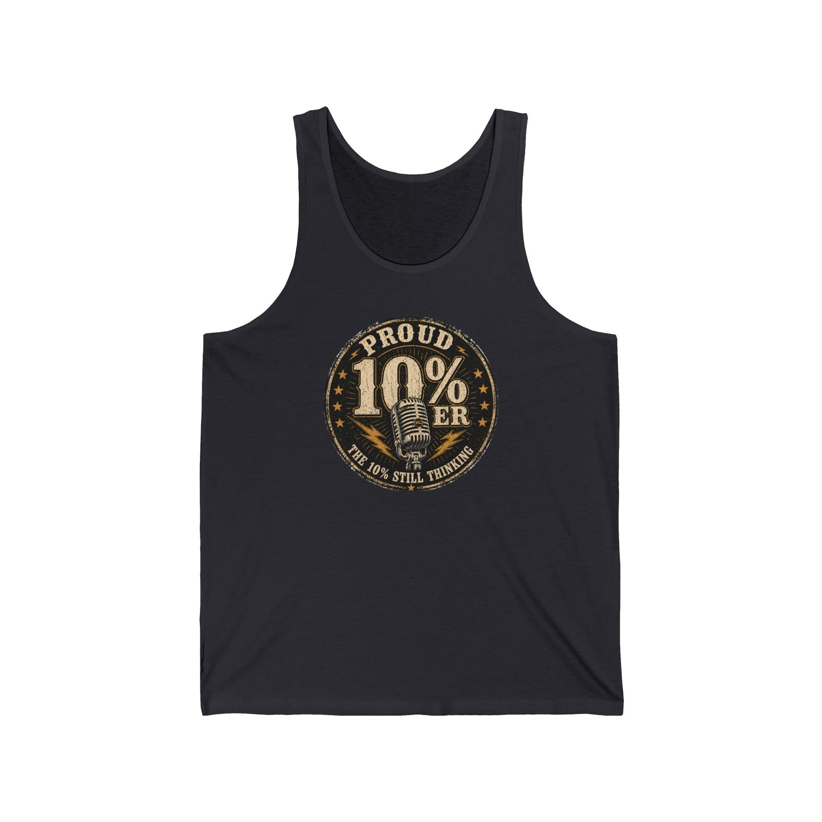 Walton & Johnson: Proud 10%er Tank Top - 4LibertyShop.com