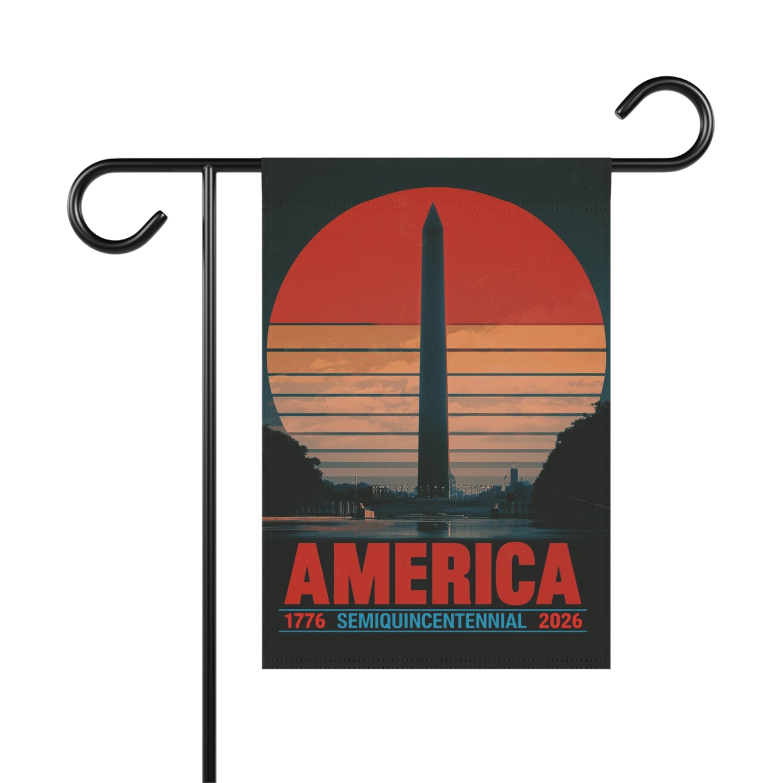 America 1776–2026 Semiquincentennial Garden Flag - 4LibertyShop.com