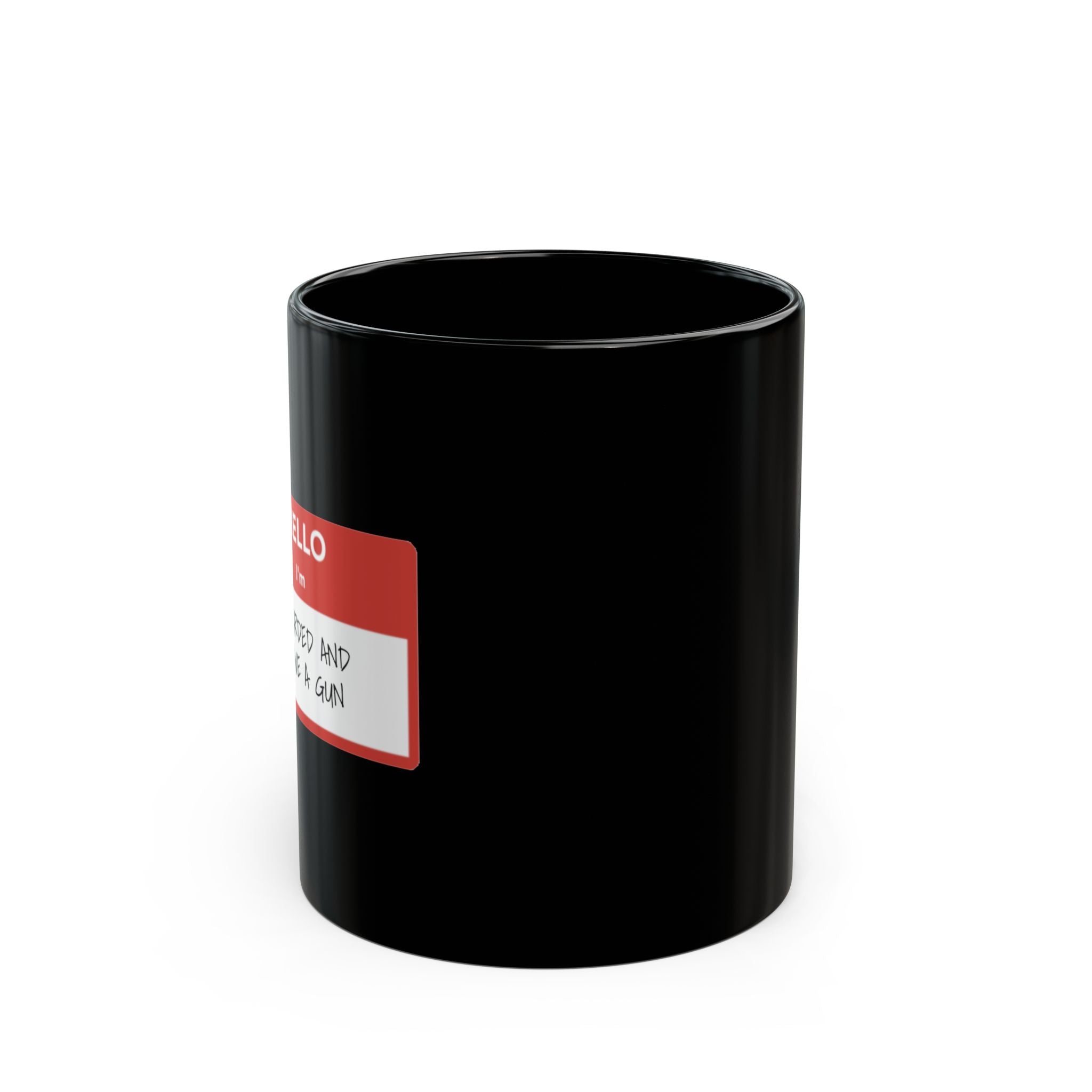 Walton & Johnson: Hello, I'm Retarded & I Have a Gun Mug