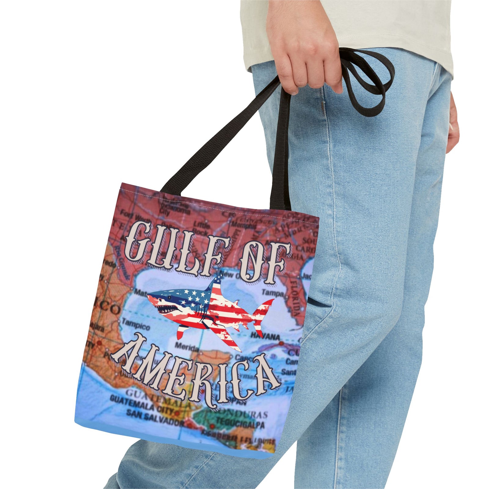 Gulf of America Shark Tote Bag