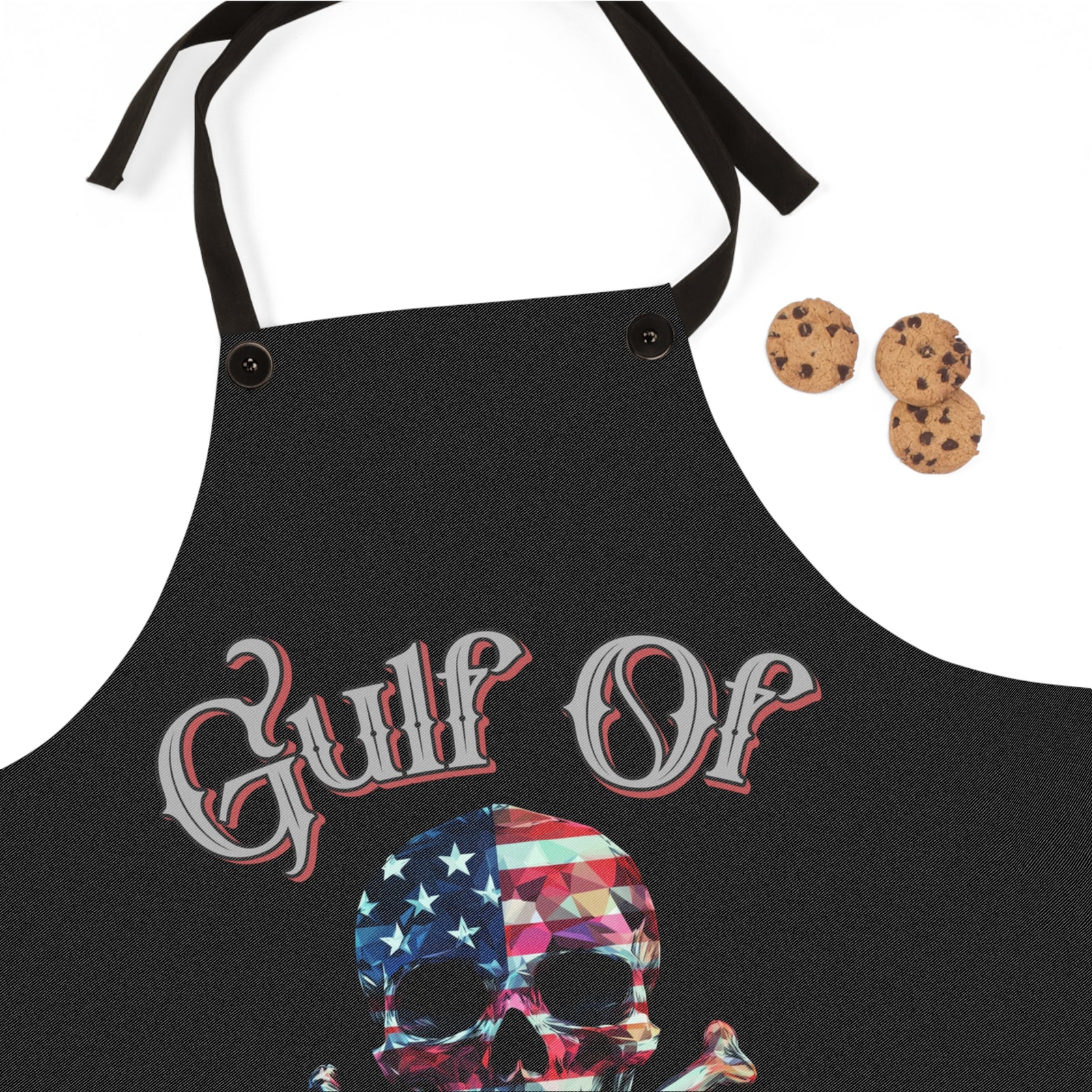 Gulf Of America Skull Apron