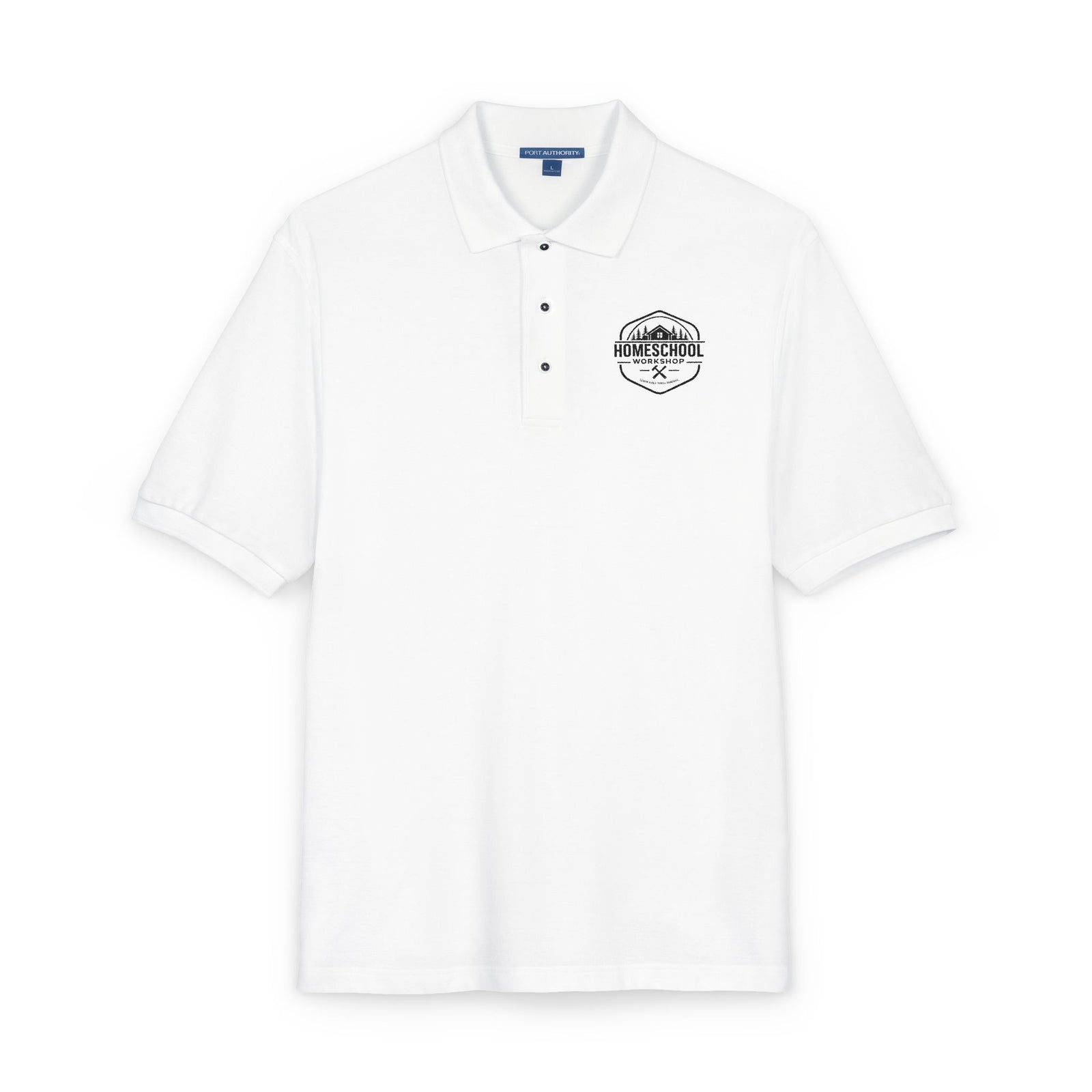 Homeschool Workshop: Embroidered Workshop Polo - 4LibertyShop.com