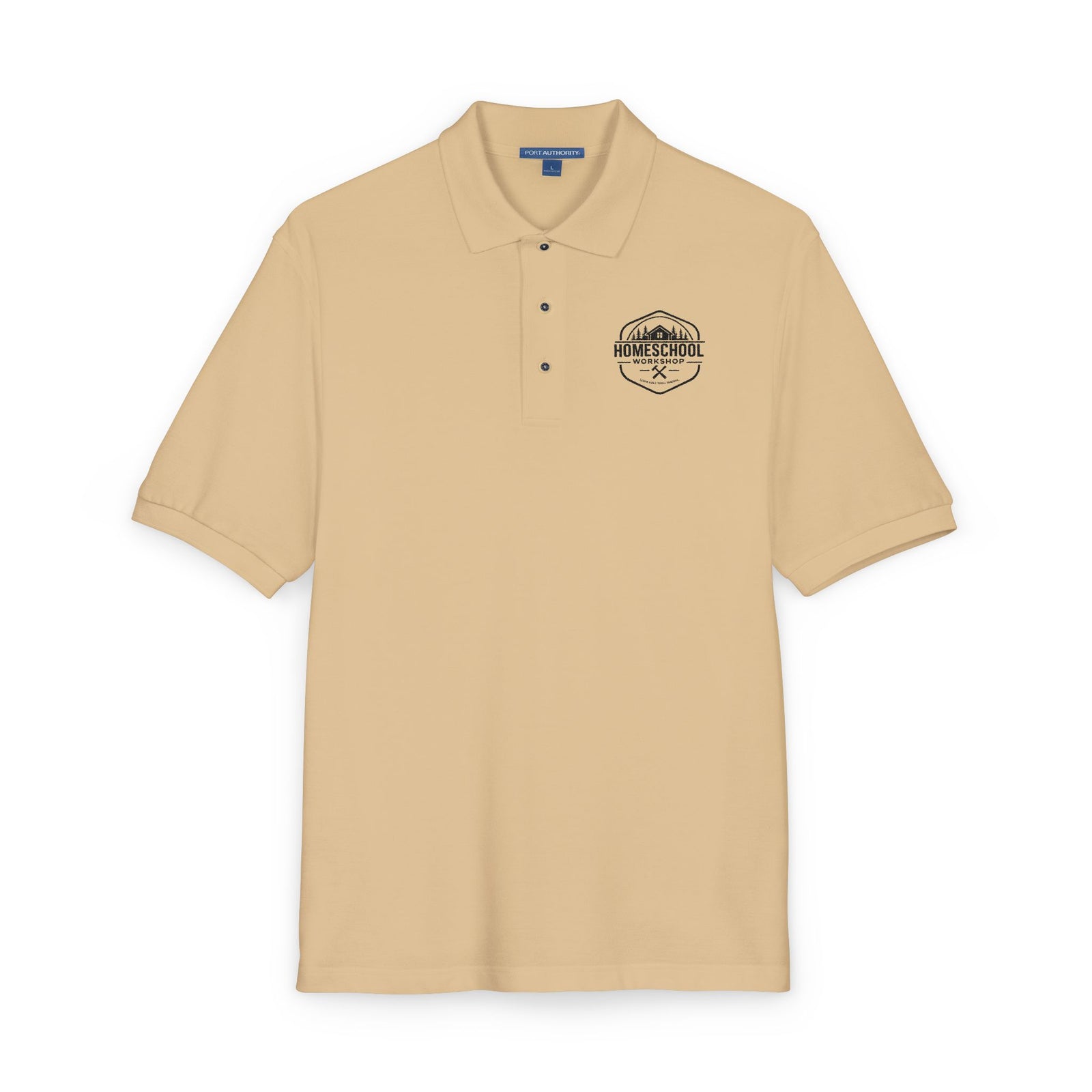 Homeschool Workshop: Embroidered Workshop Polo - 4LibertyShop.com