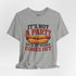 Funny Hot Dog T-Shirt — "It's Not a Party Until My Wiener Comes Out" Graphic Tee - 4LibertyShop.com