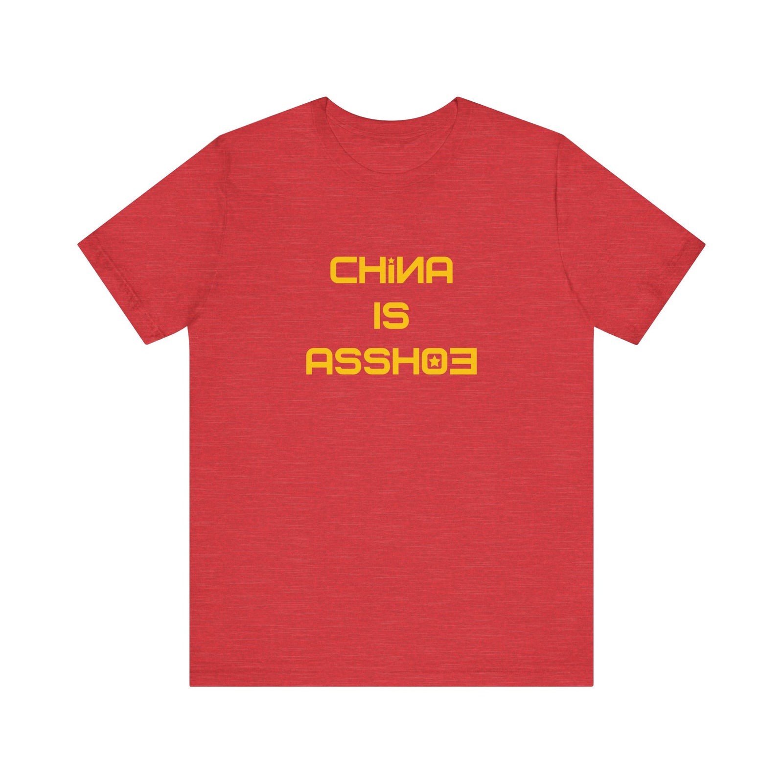 China is Asshoe - Short Sleeve Tee