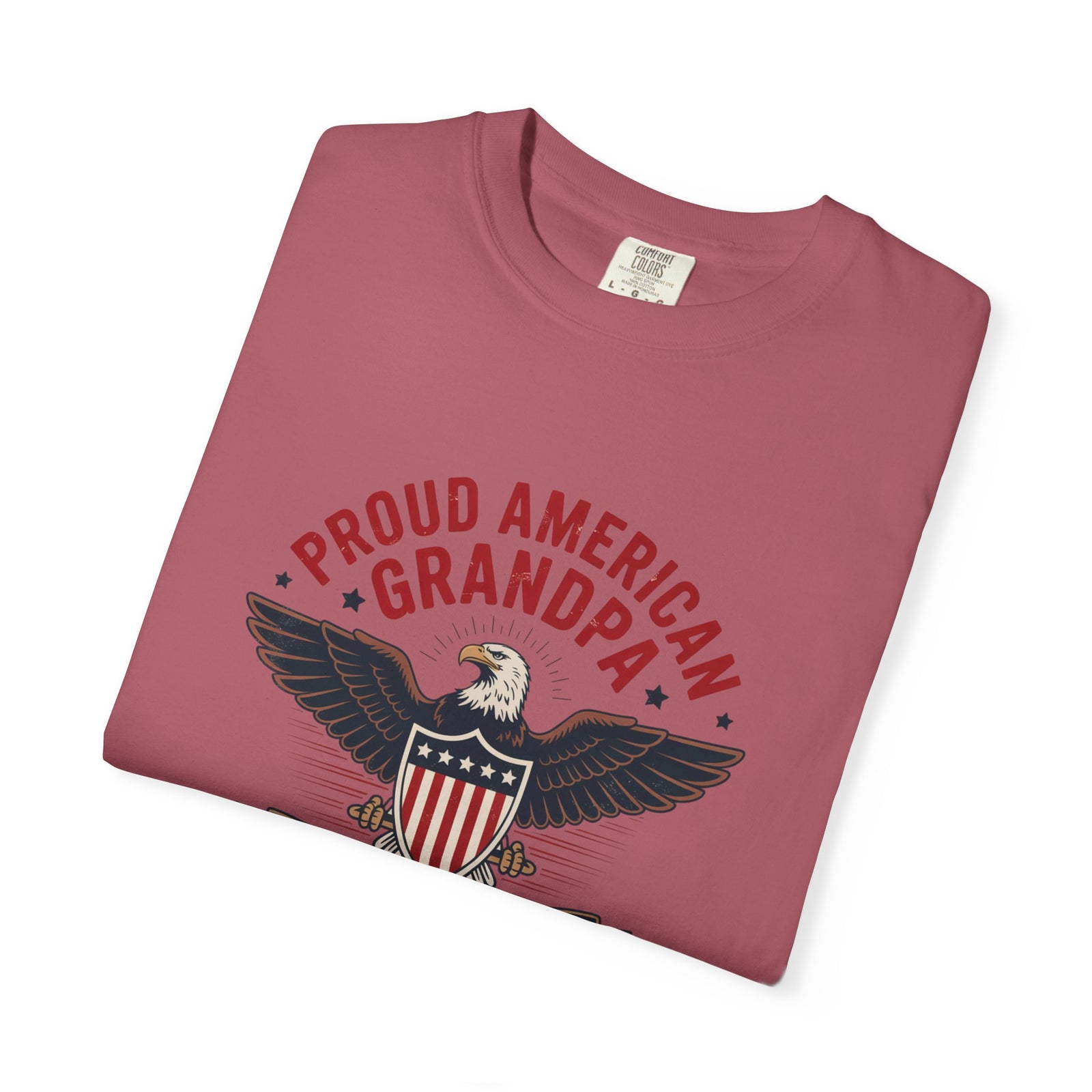 Patriotic American Grandpa T-Shirt