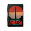 America 1776–2026 Semiquincentennial Spiral Notebook - 4LibertyShop.com