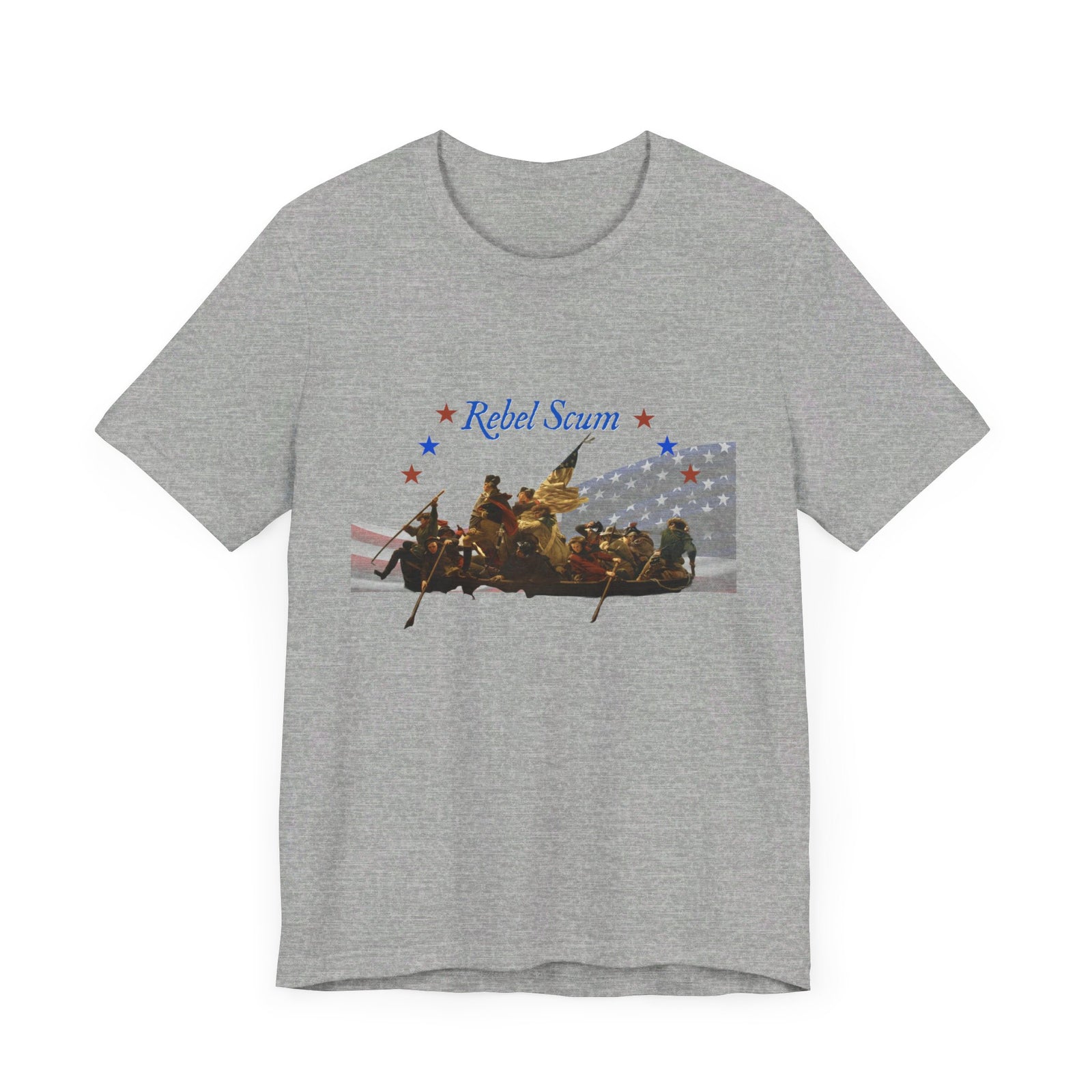 Rebel Scum Washington Crossing the Delaware Tee