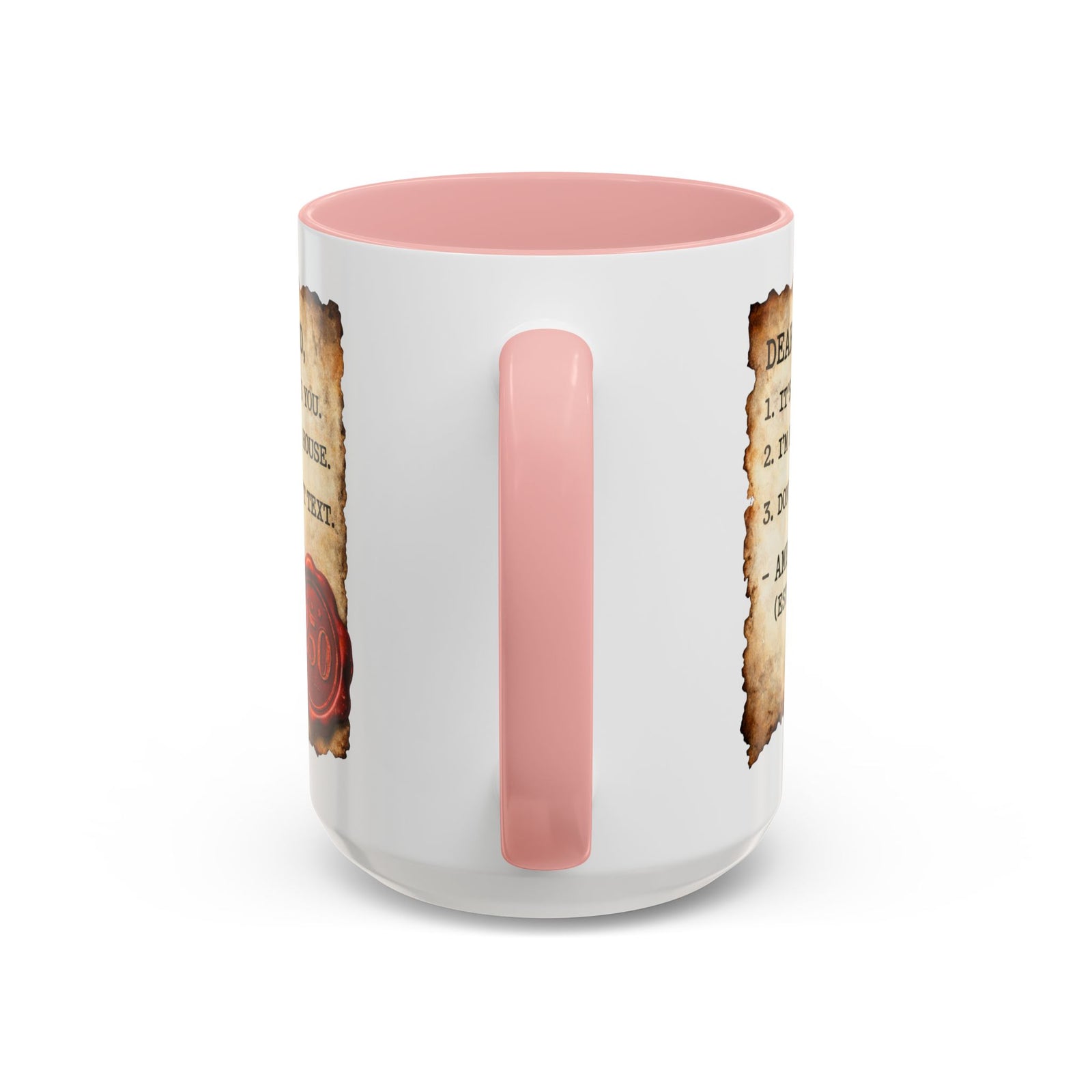 Walton & Johnson Dear England Funny 250th Anniversary Coffee Mug - 4LibertyShop.com