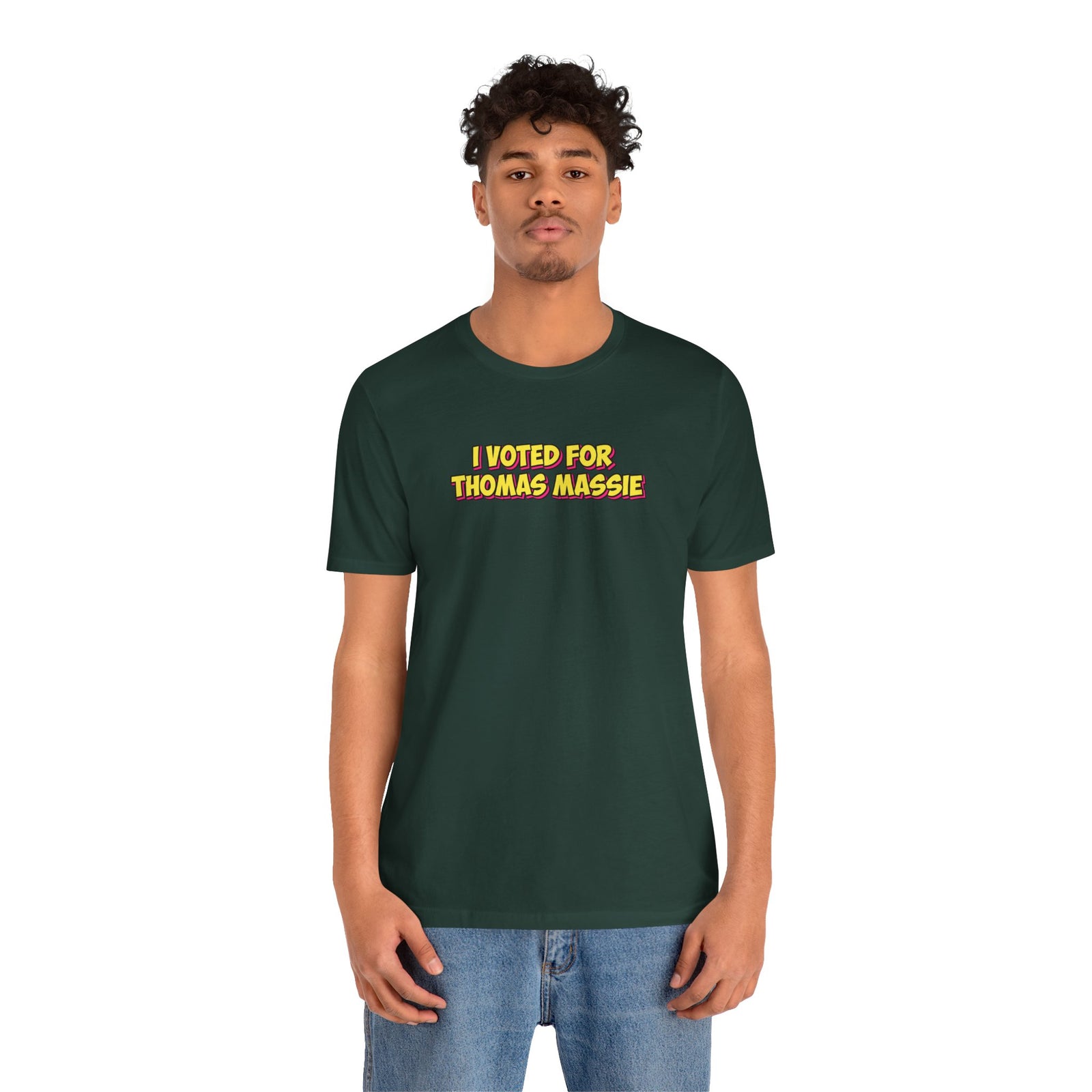 I Voted for Thomas Massie T-Shirt