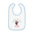 Born in the USA Benjamin Franklin Jersey Baby Bib