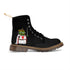 Pepe The Frogsader Knight Men's Canvas Boots