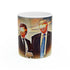 Legendary Javier Milei Meets Donald Trump Ceramic Mug, 11oz