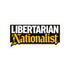 Libertarian Nationalist Sticker — Political Laptop Decal - 4LibertyShop.com