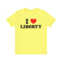 Judge Nap: I Heart Liberty T-Shirt