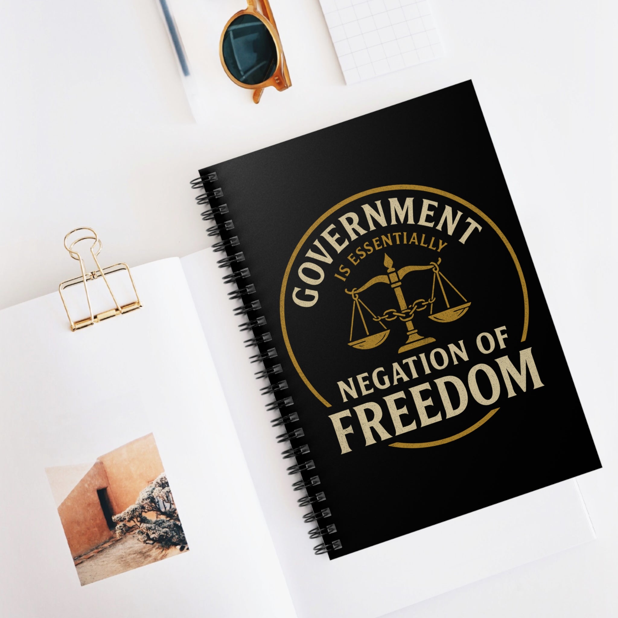 Judge Nap: Negation of Freedom Notebook