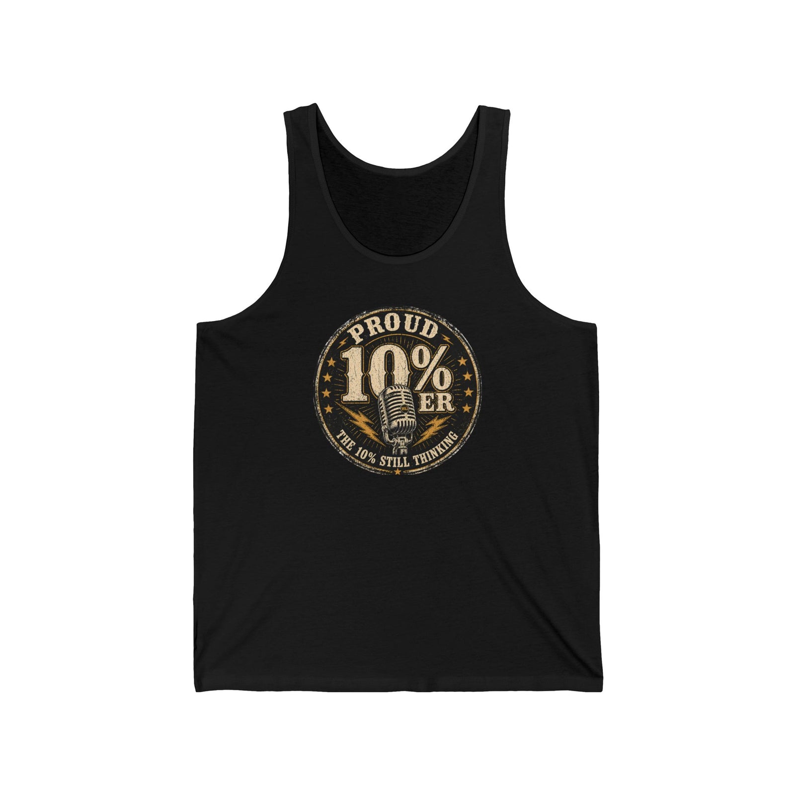 Walton & Johnson: Proud 10%er Tank Top - 4LibertyShop.com