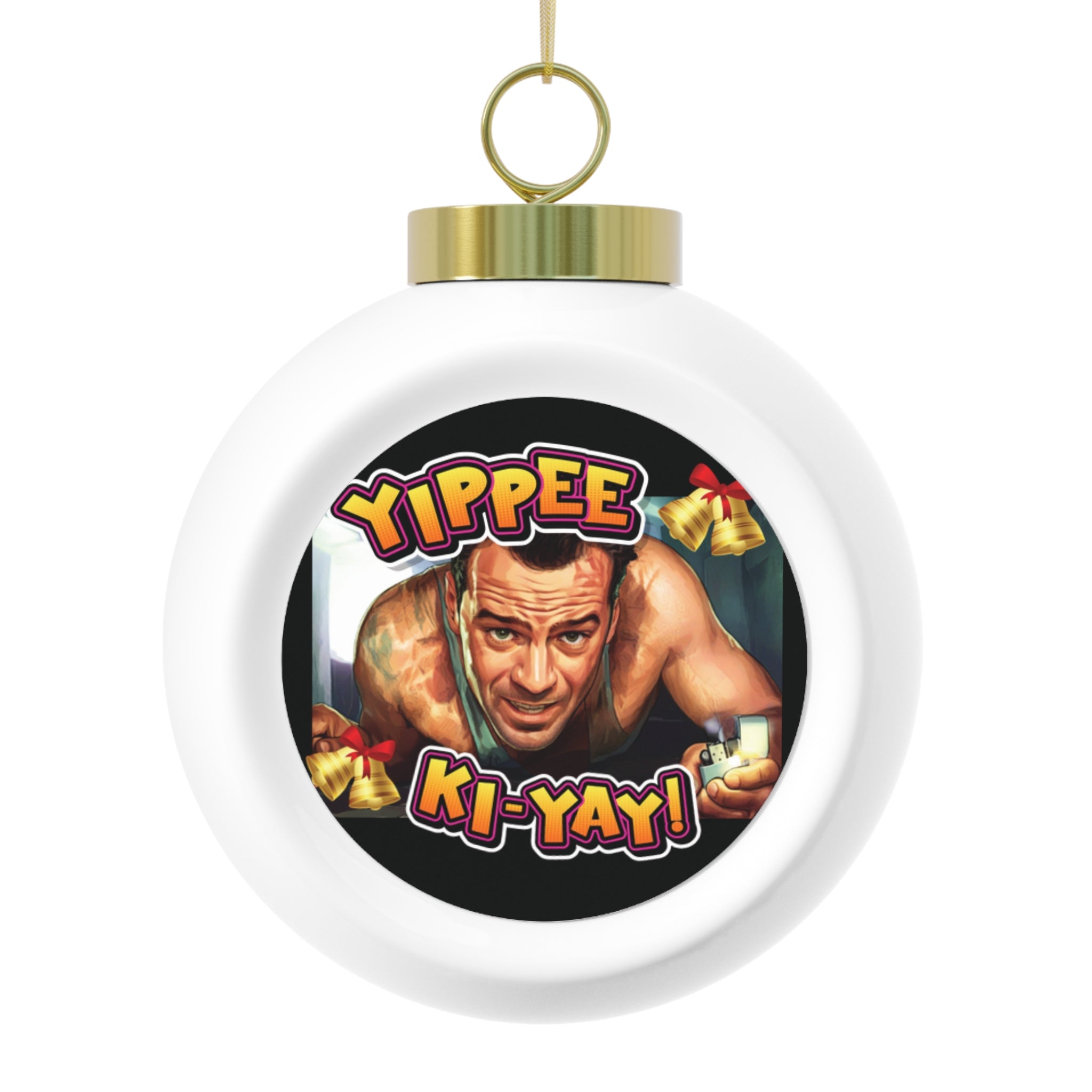 Yippee Ki-Yay Christmas Ornament